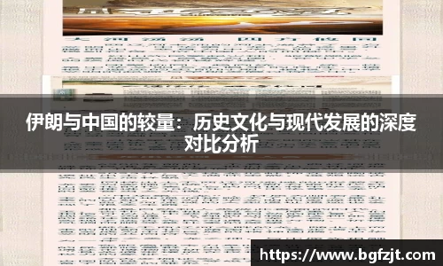 伊朗与中国的较量：历史文化与现代发展的深度对比分析
